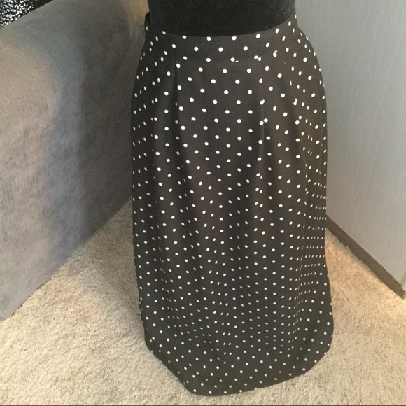 Black/white polka dots Skirt Set - Picture 3 of 5